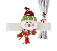 Attaches pour Rideaux,Accessoires d'attache pour Noël | Attaches Latérales pour Rideaux,pour Maison Cuisine Salon Salle De Bain Entrée Lieu De Travail