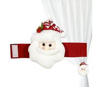 Attaches pour Rideaux,Accessoires De Decoration De Noël pour La Fixation | Attaches Latérales pour Rideaux | pour Maison Cuisine Salon Salle De Bain Entrée Lieu De Travail