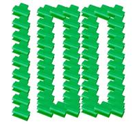 Attaches pour serre, 100 colliers de serrage pour tubes - Accessoires résistants de rechange pour, extérieur et culture dans les fermes horticoles