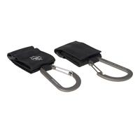 Attaches poussette pour sac à langer avec mousqueton Casual noir