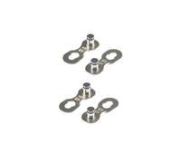 Attaches rapide vélo Clarks Cycle Systems (x2) Argenté