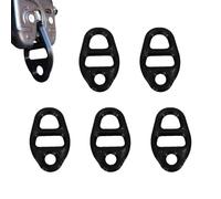 Attaches Rapides pour Hayon De Coffre,Antidérapant 5 Pièces 4 x 6 cm | Fixation Coffre Voiture,pour Camion SUV Trajets Quotidiens, Longue Distance, Courts