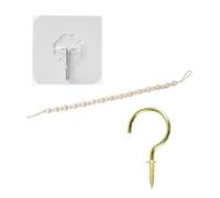 Attaches Rideaux en Bois à Perles Kaki, Maintien Ferme pour Rideaux | Style Frais et Chic, Usage Boutique ou Coffee Shop, Décoration Discrète, Lot Pratique, Teinte Kaki