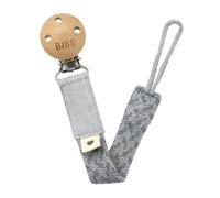 Attaches sucettes BIBS Paci Clip - Grey