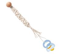 Attaches-sucettes Fille,porte-sucette | Porte-sucette en coton flexible | Clips flexibles pour garçons, filles, corde en coton tressé pour tout-petits, pour et fixation de bouteille de lait