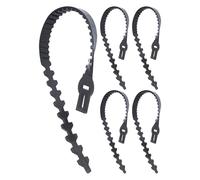 Attaches torsadées pour - 5 systèmes d'entraînement réutilisables pour Arbres, Multi-usages, réglables, Outil de Fixation d'arbustes pour Le Jardinage, la Ferme | Support Durable et Flexible