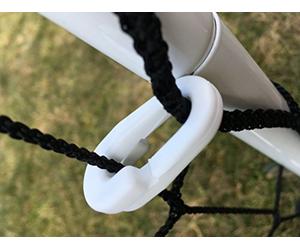 Attaches Type maillon brisé pour Filets Pare Ballon | Traitées Anti-UV, 300 Pièces, Blanc.
