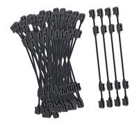 Attaches Vigne Pliable Anti 100 Pièces | pour tomates melons, polypropylène léger, blocage verrouillage