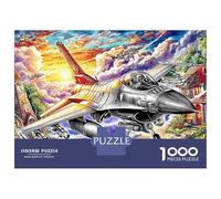 Attack Aircraft Puzzles Stimulants1000 Pièces Puzzle Classique Jeux Éducatifs Belle DécorationSpaceship PuzzleJeu Éducatif100% Carton Recyclé52x38cm/1000pcs