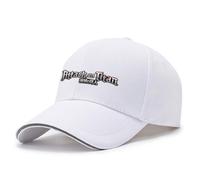 Attack On Ti-tan Casquette de Baseball Réglable, Chapeau de Soleil Lègére Respirant Confortable, Casquette de Golf Sport Outdoor Réglable, Classic(White)