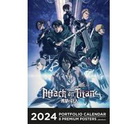 Attack On Titan - 8 Premium Posters, De Janvier À Décembre - Edition 2024