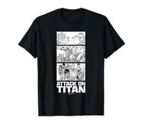 Attack on Titan Annie Leonhart VS Reiner Braun Stack Manga T-Shirt