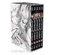 Attack On Titan, Bände 21-25 Im Sammelschuber Mit Extra