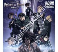 Attack on Titan Broschurkalender 2027: Perfekt für Fans der Anime-Serie rund um Eren Jäger, Armin Arlert und ihre Freunde. Manga-Wandkalender mit 12 Actionszenen im Format 30,5 x 30,5 cm