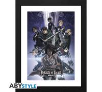 Attack On Titan Cameo Cadre Framed Print Season 4 Clef Art 2 30.5x40.6 CM