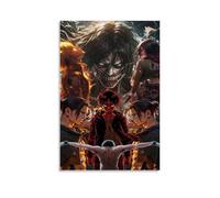 Attack on Titan Collage Art Poster Peinture décorative sur toile Art mural pour salon, chambre à coucher, art mural, impression d'image moderne, décoration de salle familiale, 40 x 60 cm