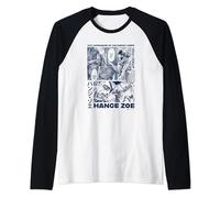 Attack on Titan Commander Hange Zoe Big Chest Manga Poster Manche Raglan