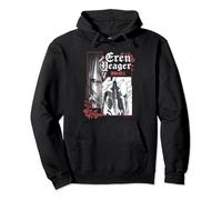 Attack on Titan Epic Titan Eren Yeager Manga Big Portrait Sweat à Capuche