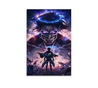 Attack on Titan Role Color Epic Poster Peinture décorative sur toile Art mural pour salon, chambre à coucher, art mural, impression d'image moderne, décoration de salle familiale, 20 x 30 cm