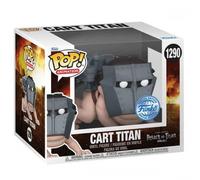 Attack On Titan S4 Cart Titan Special Édition Pop Animation #1290 Vinyl Figurine