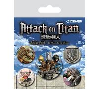 Attack On Titan - Saison 3 pin's (5 pcs)