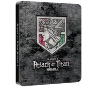 Attack On Titan: Season 2 Complete (Steelbook) [Blu-Ray] Steelbook, Subtitled, Widescreen