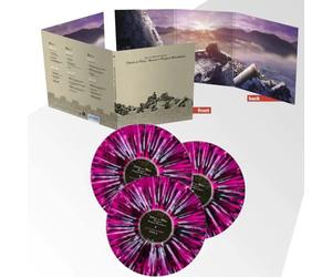 Attack on Titan Season 2 Original Soundtrack Violet with Black White Sunset Splatter Colored Vinyl 3LP (Numbered /500)