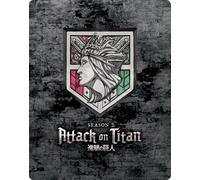 Attack on Titan: Season 2 Steelbook (Blu-ray) Josh Grelle Marina Inoue Yoki Kaji
