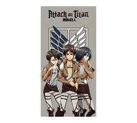 Attack On Titan Serviette De Bain Group 70 X 140 Cm