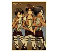 Attack on Titan (Shingeki No Kyojin) SNK Anime Poster - 42 x 30 cm (Style 02)