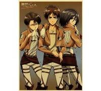 Attack on Titan (Shingeki No Kyojin) SNK Anime Poster - 42 x 30 cm (Style 02)