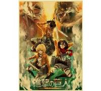 Attack on Titan (Shingeki No Kyojin) SNK Anime Poster - 42 x 30 cm (Style 13)