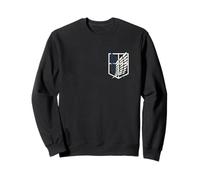 Attack on Titan Small Scout Regiment Shield Chest Anime Sweatshirt