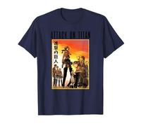 Attack on Titan Volume 4 Sunset Cover Kanji Anime Manga T-Shirt