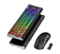 ATTACK SHARK Clavier et Souris Gaming 8KHz Carbon Fiber Rapid Trigger-NoirA