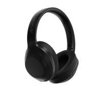 ATTACK SHARK G300 Casque sans Fil avec Annulation Active du Bruit, Ultra Léger et Pliable Over-Ear, Connexion Câblée/Bluetooth, 20 Heures d'Autonomie, Mic Intégré pour Conversations Main Libre - Noir