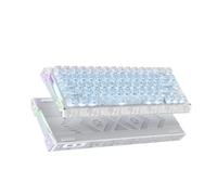 ATTACK SHARK MAMBASNAKE Wired R68HE Ice Ninja Jade Interrupteur magnétique RVB gravé sur le côté en fibre de carbone forgé