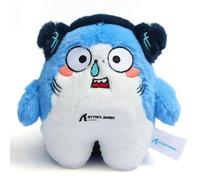 ATTACK SHARK Mascotte Officielle en Peluche - Adorable Animal en Peluche en Forme de Requin, Jouet Doux et Câlin, Porte-Clés, Pendentif, Accessoire de Sac à Main - Dazed