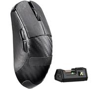 ATTACK SHARK R11 Ultra Souris Gaming en Fibre de Carbone 8000Hz sans Fil, 49g Superlight, 42000 DPI, 20000 FPS, Nordic 52840, PAW3950MAX, Revêtement Ice-Feel, BT/2.4G/Filaire, PC/Mac, Noir Tressé