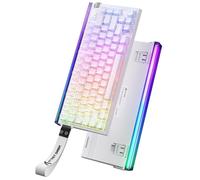 ATTACK SHARK R85 HE Clavier à déclenchement rapide avec boîte lumineuse personnalisée, clavier mécanique filaire à 75 %, taux d'interrogation de 8 kHz, précision RT de 0,005 mm, prise en charge RT