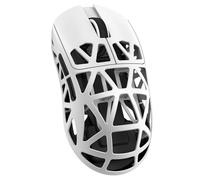 ATTACK SHARK Souris de jeu R2 en alliage de magnésium, capteur PixArt PAW3950, sans fil 8K, 48 g super légère, BT/2,4 G/filaire, DPI réglable 42000, souris de bureau pour Win11/Xbox/PS/Mac - Blanc