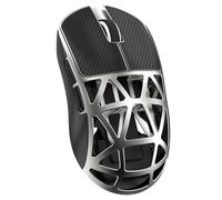 ATTACK SHARK Souris de jeu R2 en alliage de magnésium, capteur PixArt PAW3950, sans fil, 8K, 48g, Bluetooth/2,4G/filaire, DPI réglable 42000, gris - Win11/Xbox/PS/Mac