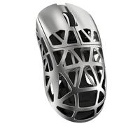 ATTACK SHARK Souris de jeu R2 en alliage de magnésium, capteur PixArt PAW3950, sans fil, 8K, 48g, Bluetooth/2,4G/filaire, DPI réglable 42000, gris - Win11/Xbox/PS/Mac