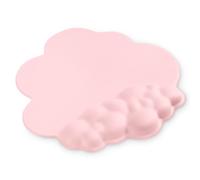 Attack Shark Tapis de Souris Cloud Support Repose-poignet,Tapis de Souris Ergonomique,Base Antidérapante pour un Contrôle Confortable et Précis,pour Taper/Jouer Accessoires de Bureau-Chair Rose