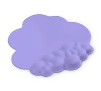 Attack Shark Tapis de Souris Cloud Support Repose-poignet,Tapis de Souris Ergonomique, Base Antidérapante pour un Contrôle Confortable et Précis, pour Taper/Jouer Accessoires de Bureau - Violet