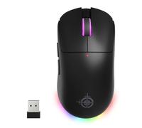ATTACK SHARK X MAGIC-REFINER G6 Souris de jeu sans fil, Souris Ordinateur Sans Fil, 72 g légère, 24 000 DPI, taux d'interrogation de 1000 Hz, filaire BT/2,4G, RVB, batterie 750 mAh, avec bande