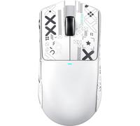 ATTACK SHARK X11 SE Souris Gaming sans Fil, Capteur Gaming PixArt PAW3311, BT/2.4G sans Fil/Câblé, 22000 DPI, 65 Heures d'Autonomie, Souris Gamer/Bureau pour Win11/Xbox/PS/Mac (Blanc + Ruban)