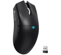 ATTACK SHARK X11SE Souris de Jeu sans Fil, Ultra-légère, 63g, avec Capteur PixArt PAW3311, 22000 PPP, Trimode BT/2,4GHz/Filaire, 1000 Hz, Batterie 300mAh, Double Pilote, pour PC/Mac (Noir)