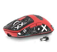 ATTACK SHARK X3 49g Superlight Mouse avec Bande, Capteur de Jeu PixArt PAW3395, Souris de Jeu sans Fil/Filaire BT/2.4G, 6 DPI 26000, Batterie 200 Heures, Souris de Bureau pour Win11/Xbox/PS/Mac