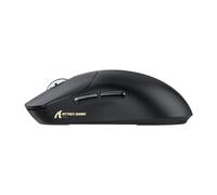 ATTACK SHARK X8PLUS Mouse for Large Hand, 55g Superlight, PixArt PAW3395PRO Gaming Sensor, BT/2.4G Wireless/Wired, 6 Adjustable DPI up to 40000, 500mAh Battery (Black)